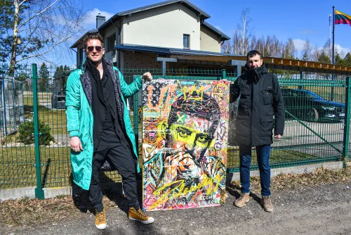 V. Zelenskio portretas