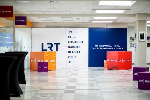 lrt logo e blezevic lrt nuotr