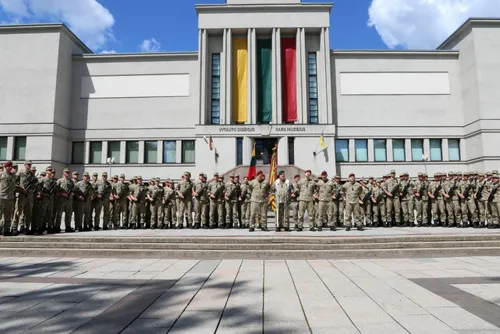 Karių savanorių priesaika Kaune / L. Vištartienės nuotr.