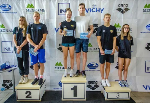 geriausi varzybu plaukikai jaunesne amziaus grupe e semioto nuotr