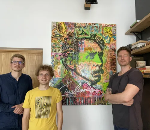 Pirmasis DNR paveikslas / Organizatorių nuotr.