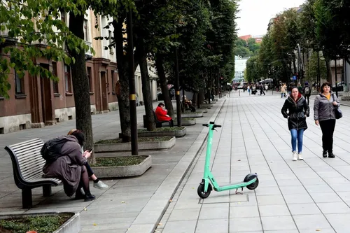 „Bolt“ elektriniai paspirtukai / M. Patašiaus nuotr.