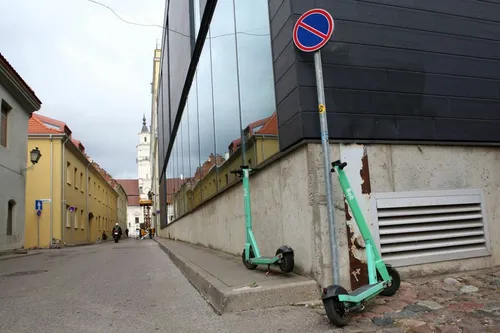 „Bolt“ elektriniai paspirtukai / M. Patašiaus nuotr.