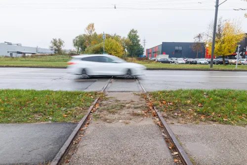 Geležinkelis Draugystės gatvėje