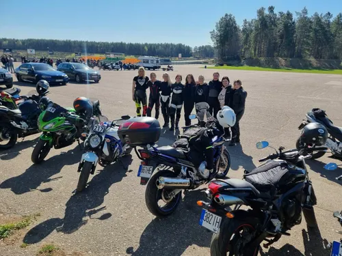 Motociklininkai Nemuno žiede