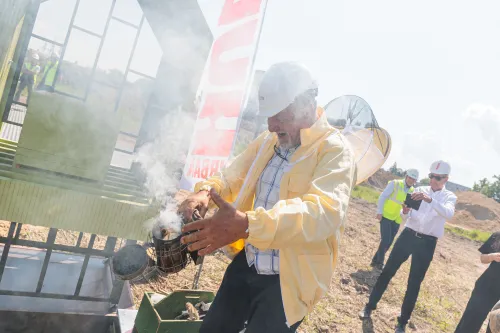 Urban HUB“ kapsulės įkasimo ceremonija