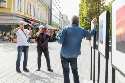 M. Patašiaus paroda Laisvės alėjoje