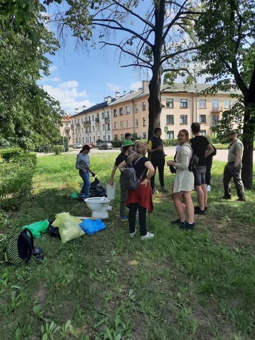 „Šiukšlių medžioklės“ žaidimas / Organizatorių nuotr.