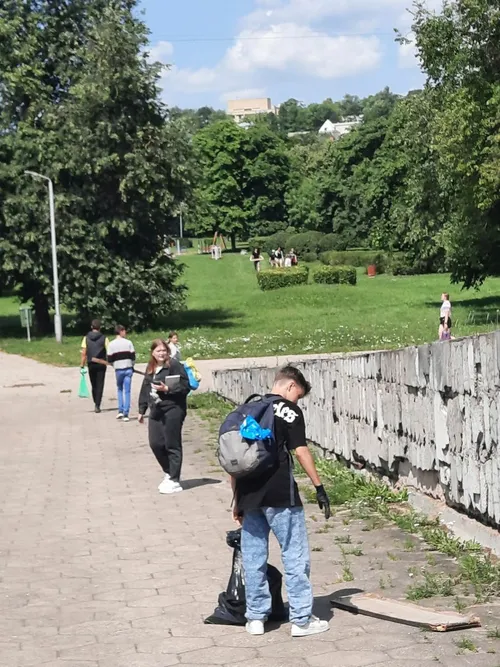 „Šiukšlių medžioklės“ žaidimas / Organizatorių nuotr.