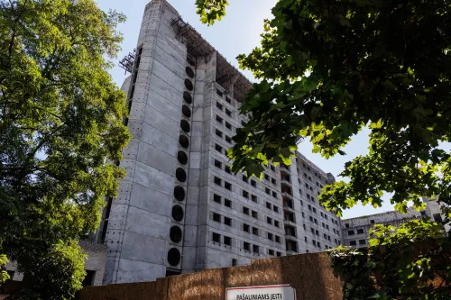 Apleistas Britanikos“ viešbutis centre