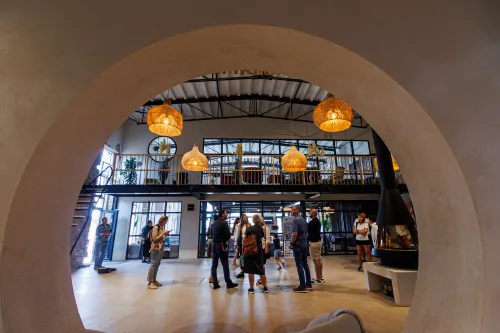 Ekskursija traukiniu į Drobės fabriką