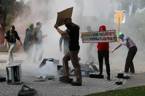 Civilinės saugos pratybos Kauno rajone / KRS nuotr.