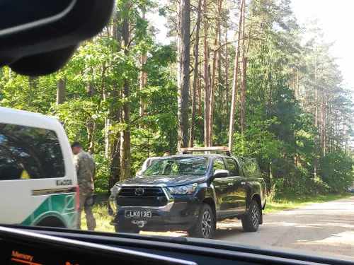 Pravieniškių miške rasta mina