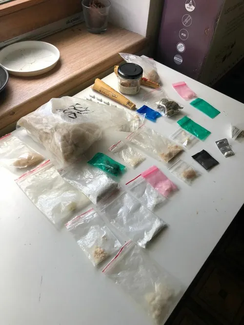 Narkotikų tinklas / Kauno apskr. VPK nuotr.