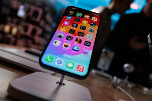 Naujojo Iphone pristatymas Topo Centre