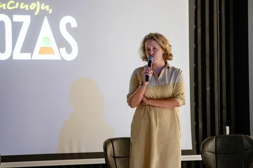 Kaune pristatytas filmas „Bučiuoju, Juozas“ / Organizatorių nuotr.