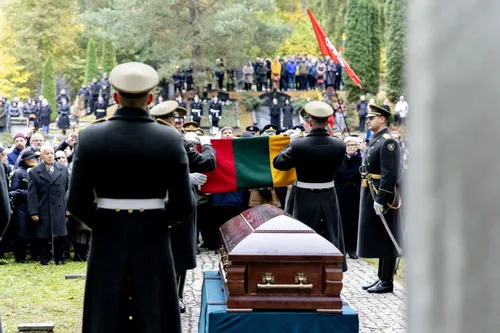 J. Vitkaus-Kazimieraičio laidotuvės / L. Penek, LRV nuotr.