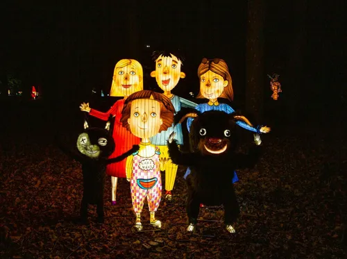 „Kakės Makės šviečiantis parkas“ Ąžuolyne / L. Deliusinės nuotr.