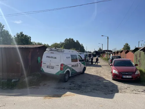 Išlaužyti garažai Technikos g.