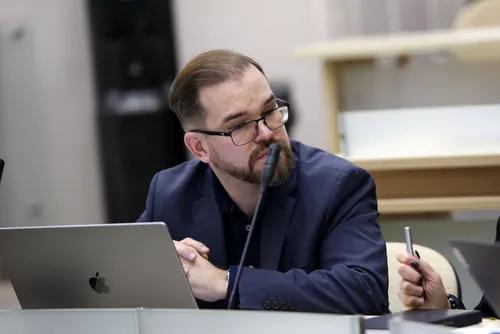 Robertas Kaunas, Kauno tarybos posėdis / M. Patašini nuotr.