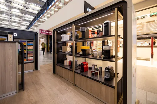 „Nespresso“ kavos sala / Organizatorių.