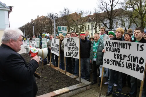 Steponas Vaičikauskas - Žalgirio fanas
