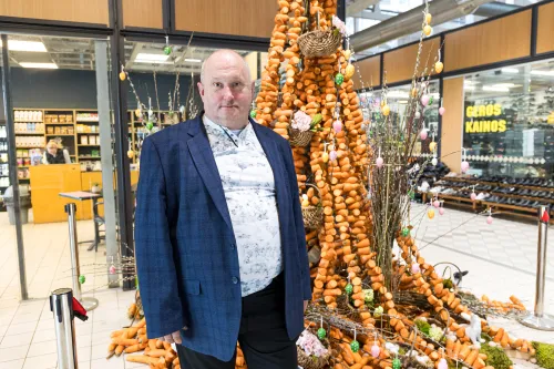 Eglutė iš morkų / R. Tenio nuotr.