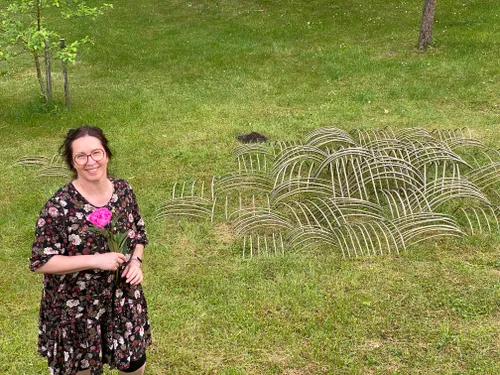 Žemės meno menininkė Irina Troma.