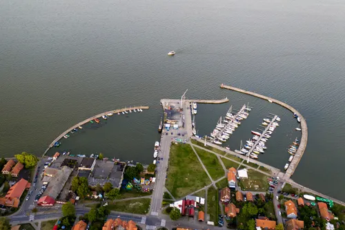 Nida, uostas / Kas vyksta Neringoje nuotr.