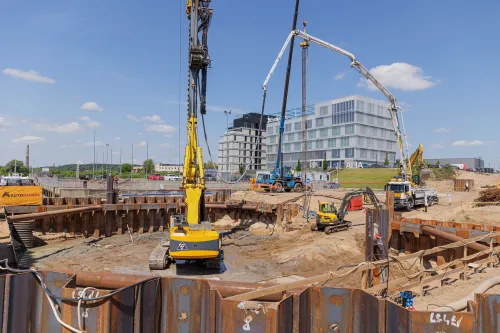 Kėdainių tilto kapsulės įkasimo ceremonija / R. Tenio nuotr.