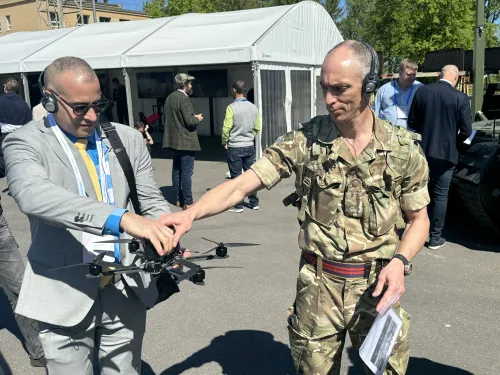 „Latitude59“ konferencijoje Taline „NATO DIANA“ pristatymas / V.Pilkausko nuotr.