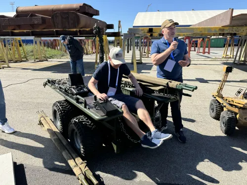 „Latitude59“ konferencijoje Taline „NATO DIANA“ pristatymas / V.Pilkausko nuotr.