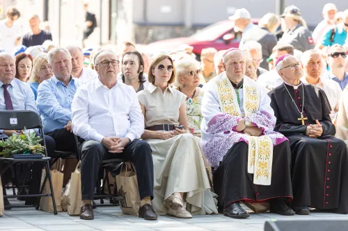 Aleksandro Jogailaičio skulptūra. ELTA / R. Tenio nuotr.