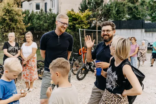 Renginių ciklas „Kultūra į kiemus“ Žaliakalnyje.