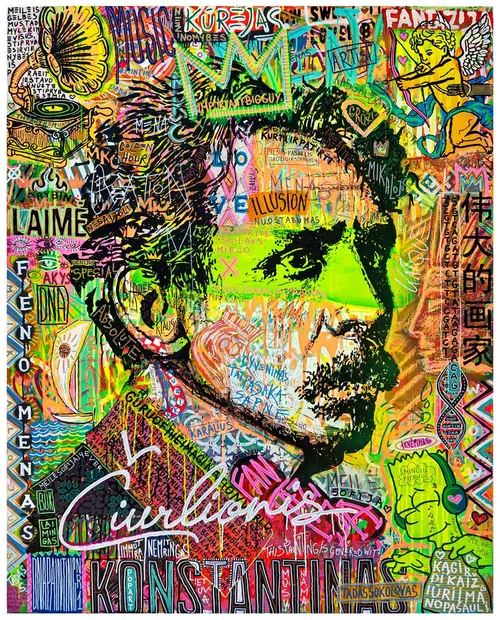 Čiurlionis-DNR./T. Sokolovo tapyba.