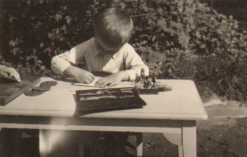 Tarpukario vaikai Kaune mokosi Montesori metodu./Lietuvos švietimo muziejaus nuotr.