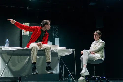 Spektaklis Lūšies valanda, rež. Vaidas Jaruševičius./Organizatorių nuotr.