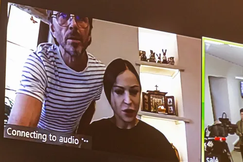 Margarita Drobiazko ir Povilas Vanagas / ELTOS nuotr.