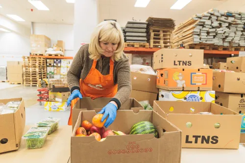 Maisto bankas / R. Tenio nuotr.