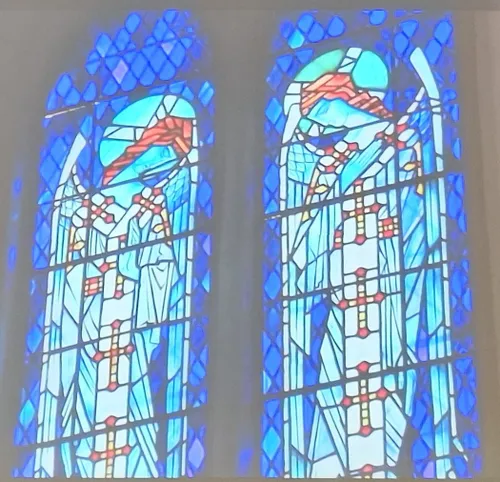 L. Trukio vitražai „Arkangelai“, 1939 m./