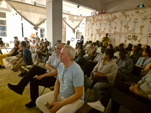 Filmo pristatyme Dakare./NKDT nuotr.