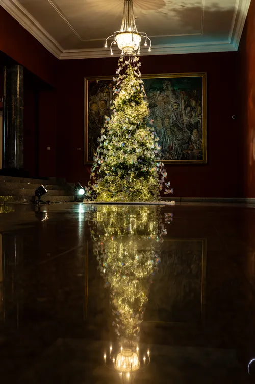 Kauno valstybiniame muzikiniame teatre – drugelių pūga / KVMT nuotr.