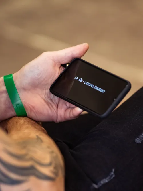 „Vedami“ Pravieniškių kalėjime./Organizatorių nuotr.