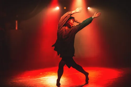 Šokio spektaklis „Saikas“./Kemel photography.