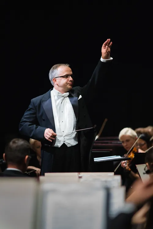 dirigentas dainius pavilionis asmeninio archyvo nuotrauka