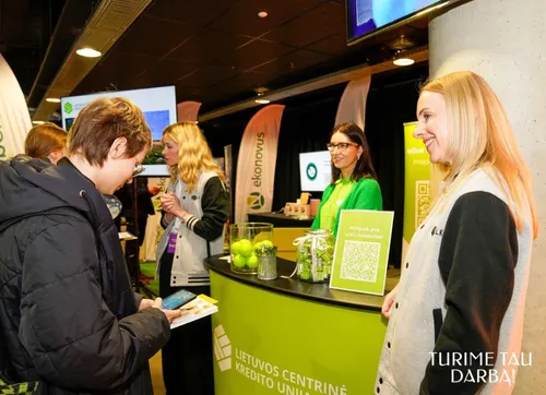 Mugė „Turime Tau darbą!“ / Organizatorių nuotr.