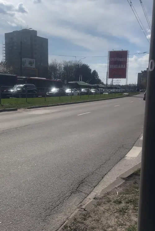 Avarija Šiaurės pr. / Kas vyksta Kaune grupės nuotr.