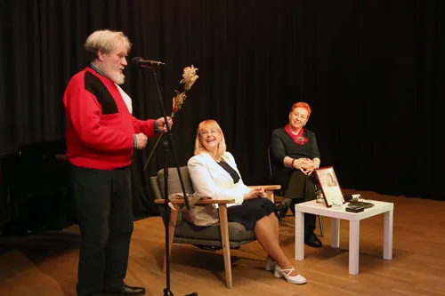 Vieno lito premijos įteikimas / M. Patašiaus nuotr.