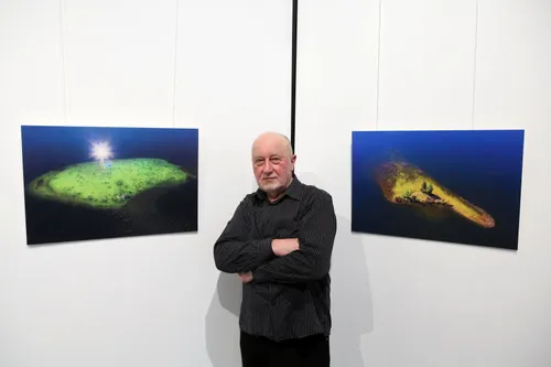 R. Požerskio parodos „Salos“ atidarymas / M. Patašiaus nuotr.