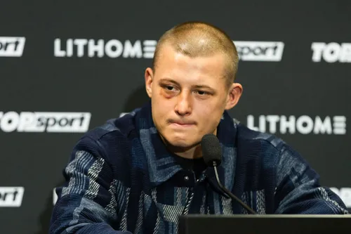 Eimanto Stanionio ir Vido Bružo spaudos konferencija / A. Barkausko, ELTOS nuotr.